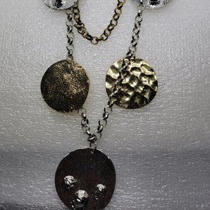 Metal 3 strand w/ Large Round Plates NK_OT0012